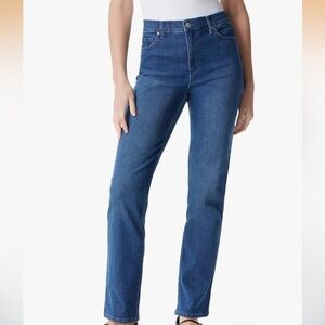 Gloria Vanderbilt Blue Straight Leg Jeans